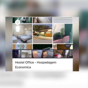 Office Hostel -Quartos e cozinhas privativas ar condicionado emitimos nota fiscal